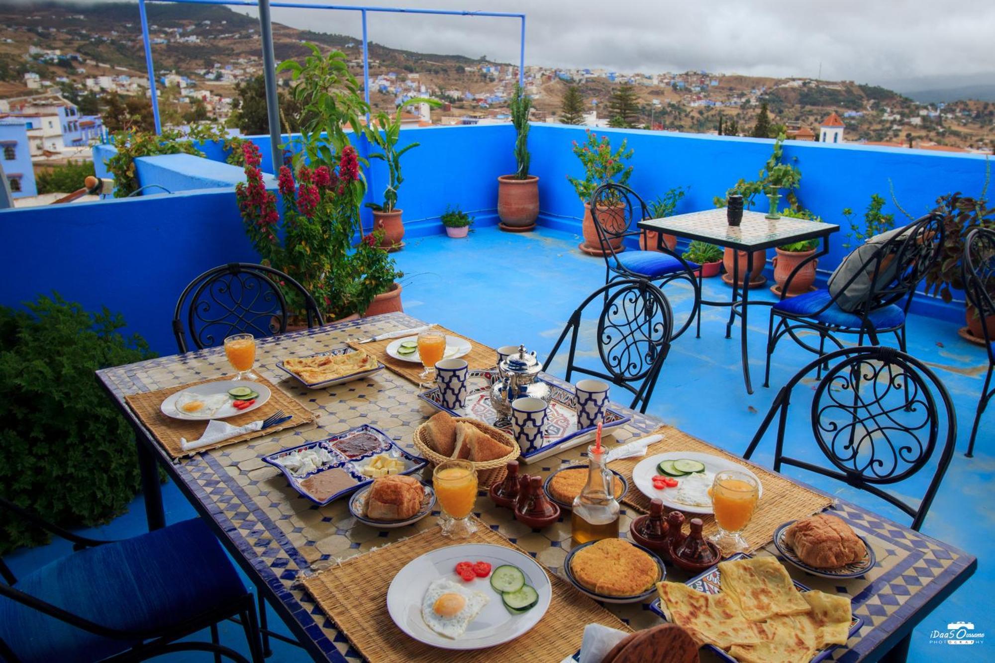 Casa Voyager 'Secret Garden Terrace' Apartment Chefchaouen Exterior photo